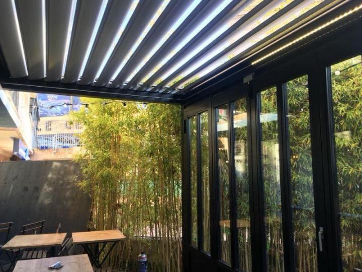 Pergola bioclimatique Volx 